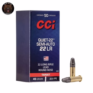 CCI, .22LR, SemiAuto Quiet 22, 45GR, LRN