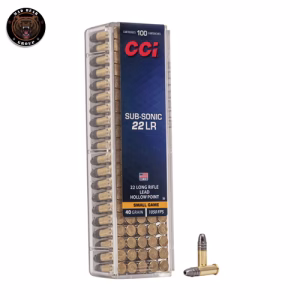 Sb 22 LONG RIFLE SUBSONIC, LRN, 40grs/2,6g