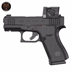 Glock 43X A-CUT s Aimpoint COA (3.5 MOA)