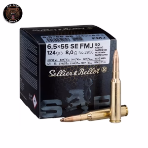 Sb 6,5 GRENDEL, FMJ, 124grs/8g